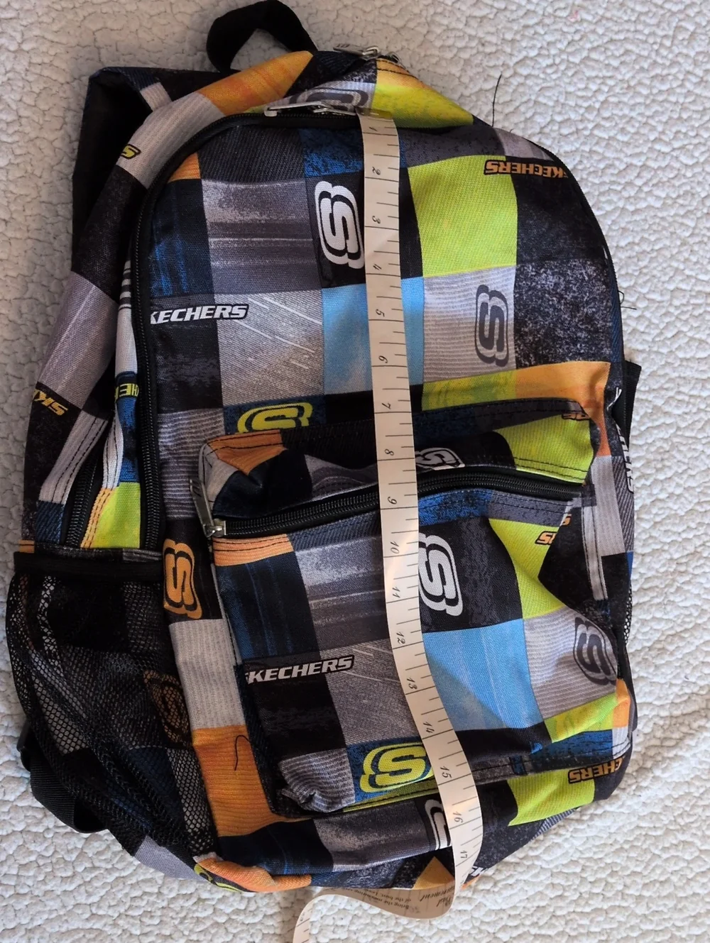 Skechers Academia Retro Patchwork Collegiate Backpack Gorpcore